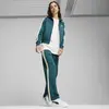 Puma ICONIC T7 Track Jacket Yeşil Kadın Sweatshirt