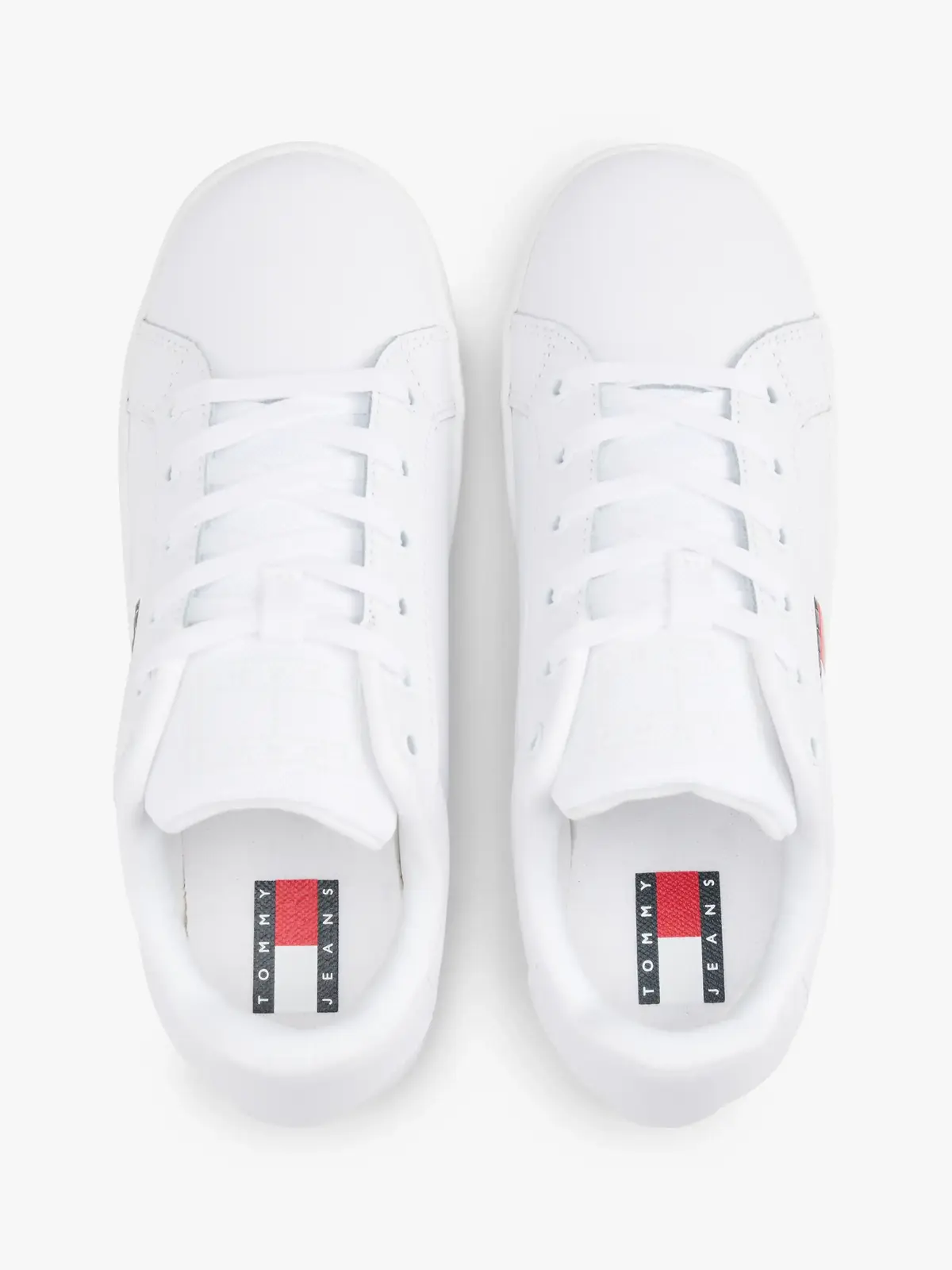 Tommy Hilfiger TJW FLATFORM ESS, YBS Beyaz Kadın Spor Ayakkabı & Sneaker