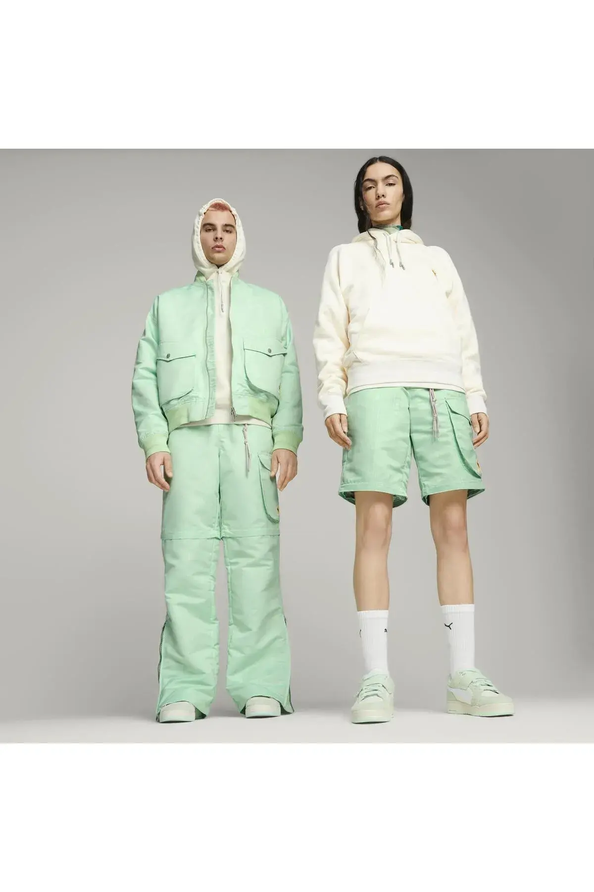 Puma PUMA x PALOMO Hoodie Bej Erkek Hoodie