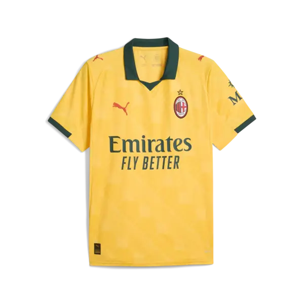 Puma ACM 3rd Jersey Replica Sarı Erkek Forma