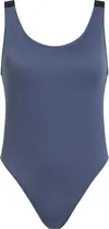 Calvin Klein SCOOP BACK ONE PIECE, PCP Mavi Kadın Mayo