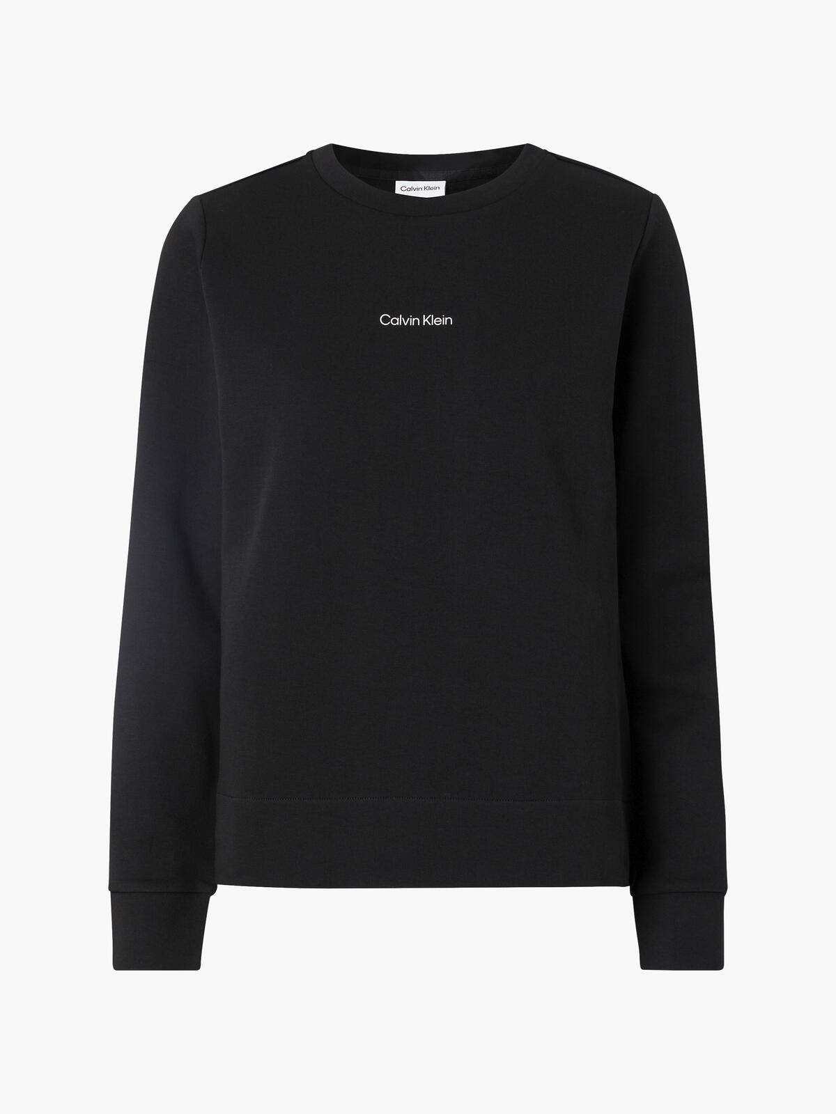 Calvin Klein MICRO LOGO ESS SWEAT Kadın Siyah Sweatshirt