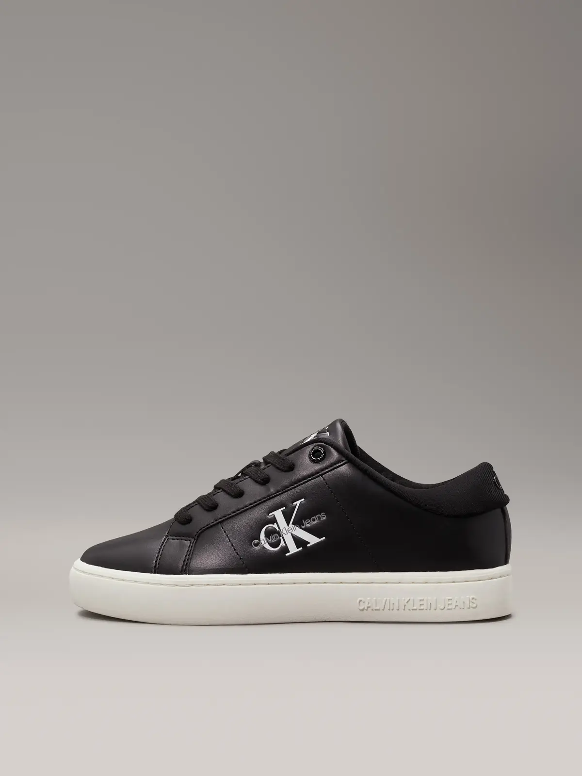 Calvin Klein Siyah / Beyaz Kadın Spor Ayakkabı & Sneaker