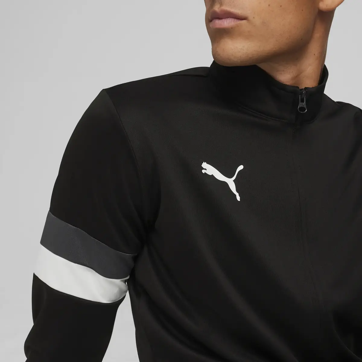 Puma teamRISE Tracksuit Siyah Erkek Eşofman Takımı