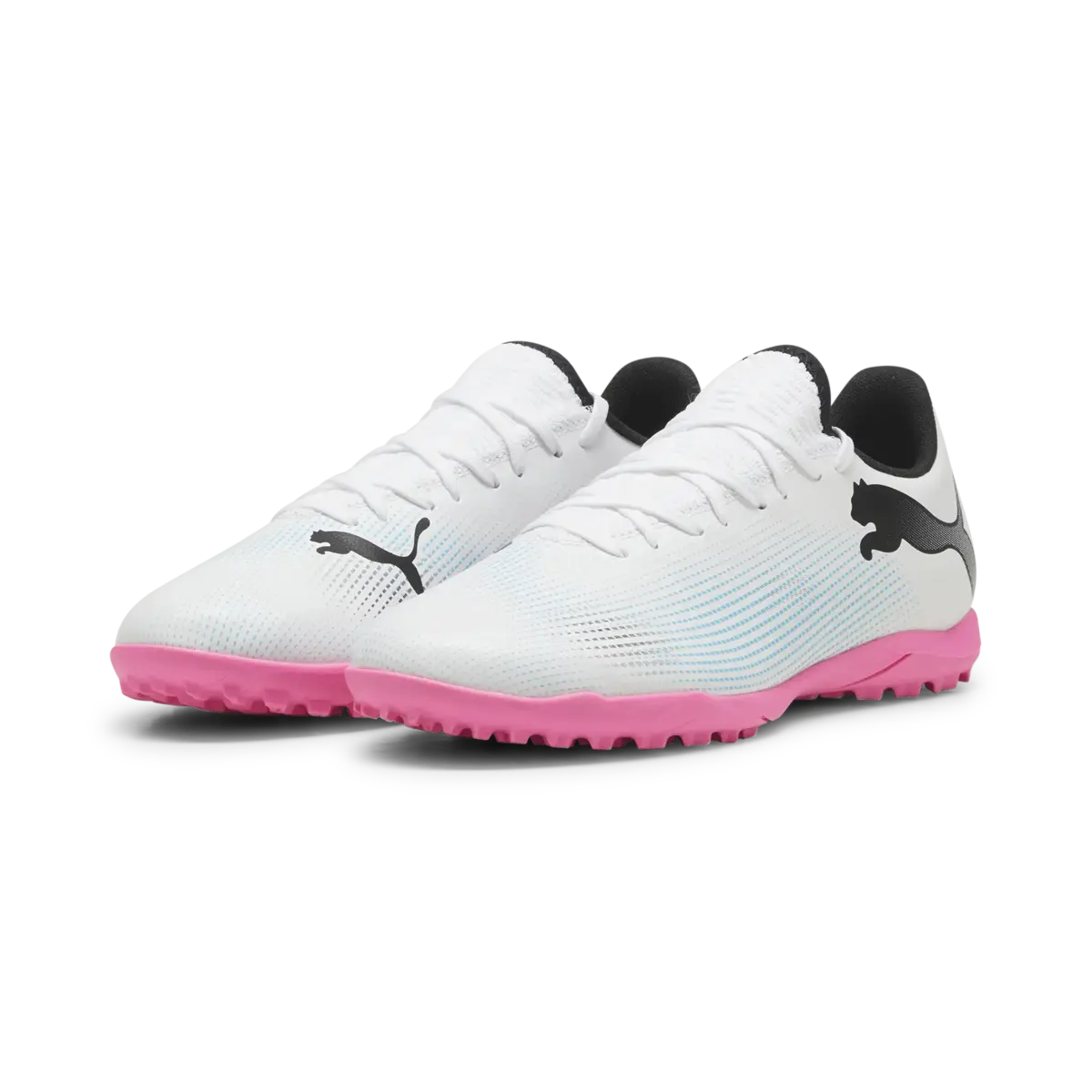 Puma FUTURE 7 PLAY TT Beyaz Erkek Halı Saha Ayakkabısı
