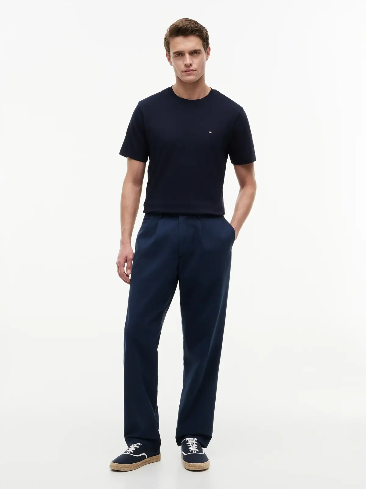 LIGHT INTERLOCK TEE, DW5
