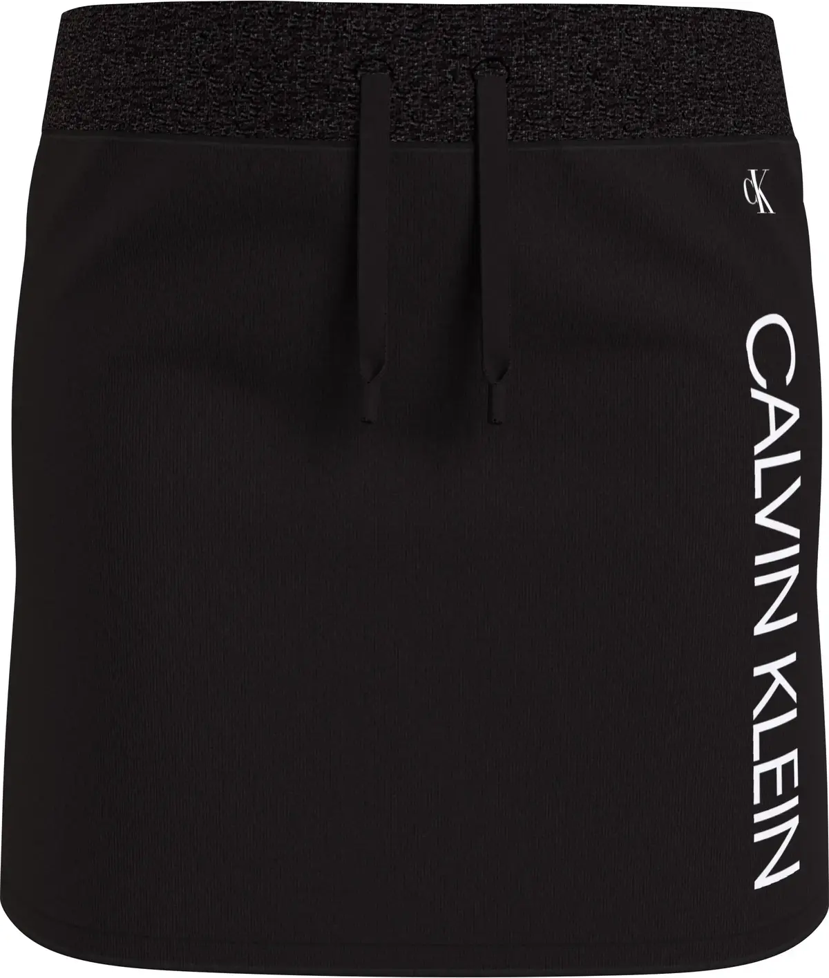 Calvin Klein INSTITUTIONAL LOGO S Kadın Siyah Etek