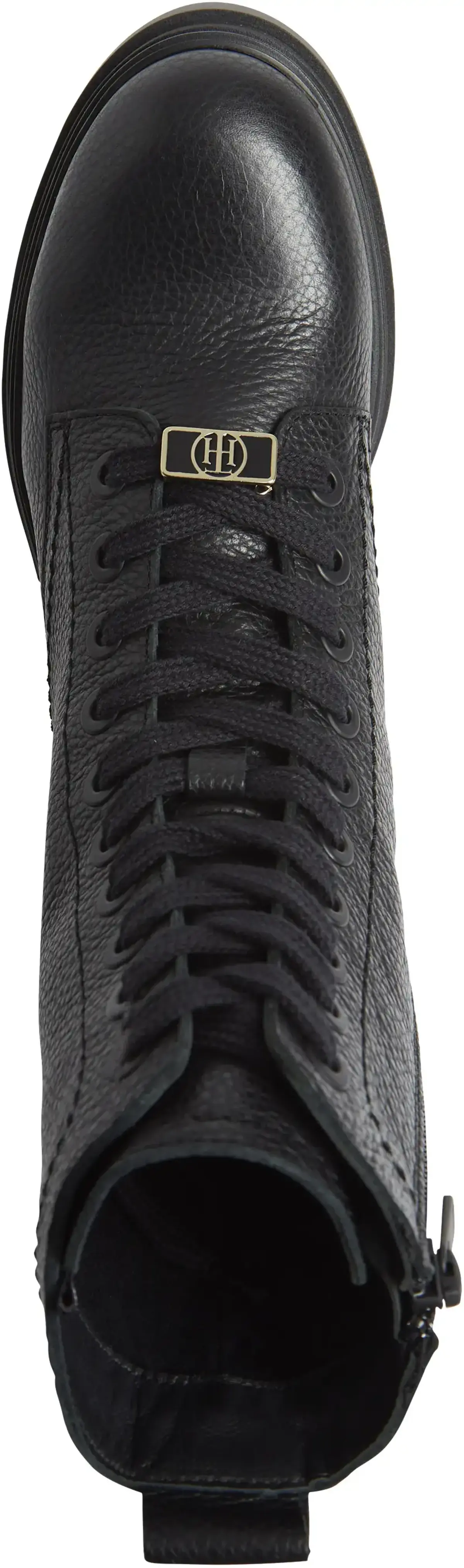 Tommy Hilfiger MONOCHROMATIC LACE U Kadın Siyah Bot