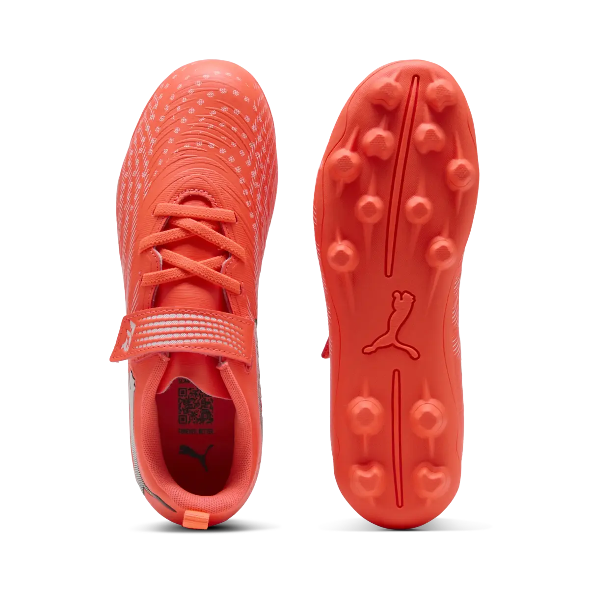 PUMA FUTURE 9 PLAY V FG/AG RB Jr Erkek Çocuk Kırmızı Krampon