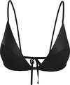Calvin Klein TRIANGLE-RP Kadın Siyah Bikini Üstü