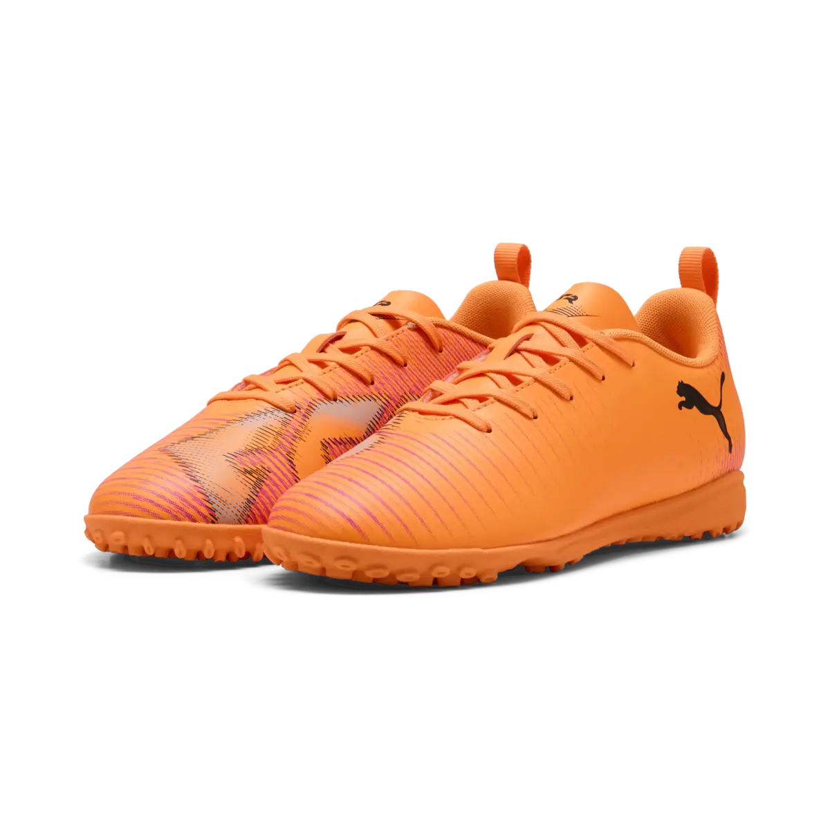 Puma FUTURE 8 PLAY TT Jr Turuncu Erkek Çocuk Halı Saha Ayakkabısı