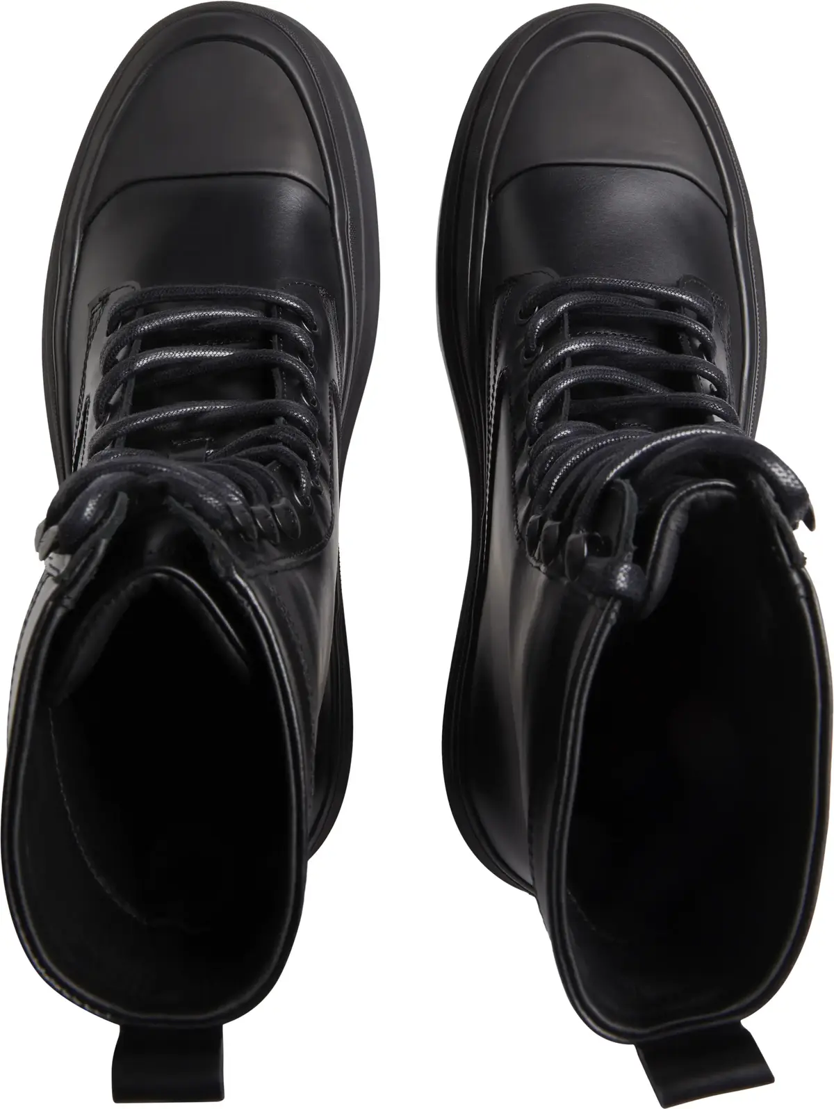 Calvin Klein LACE UP BOOT HIGH Erkek Siyah Bot