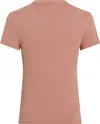 Calvin Klein CK EMB GRAPHIC SLIM, GDA Pembe Kadın T-Shirt & Polo