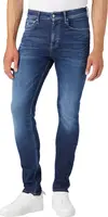 Calvin Klein SKINNY Erkek mavi Kot Pantolon