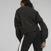 Puma T7 Crew Siyah Kadın Sweatshirt
