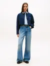 Tommy Hilfiger PUNTO CROP LADY JACK, C1G Lacivert Kadın Ceket