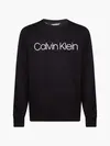 Calvin Klein COTTON LOGO SWEATSHI Erkek Siyah Sweatshirt