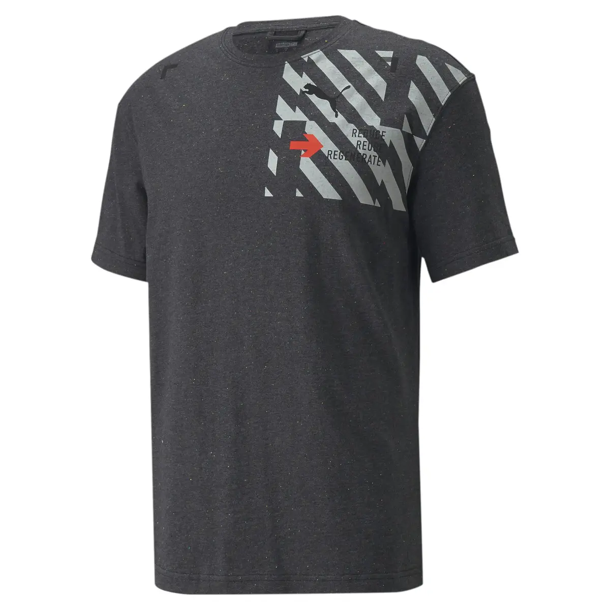 Puma RE:Collection Relaxed Tee Dark Gray Heat Gri Erkek T-Shirt