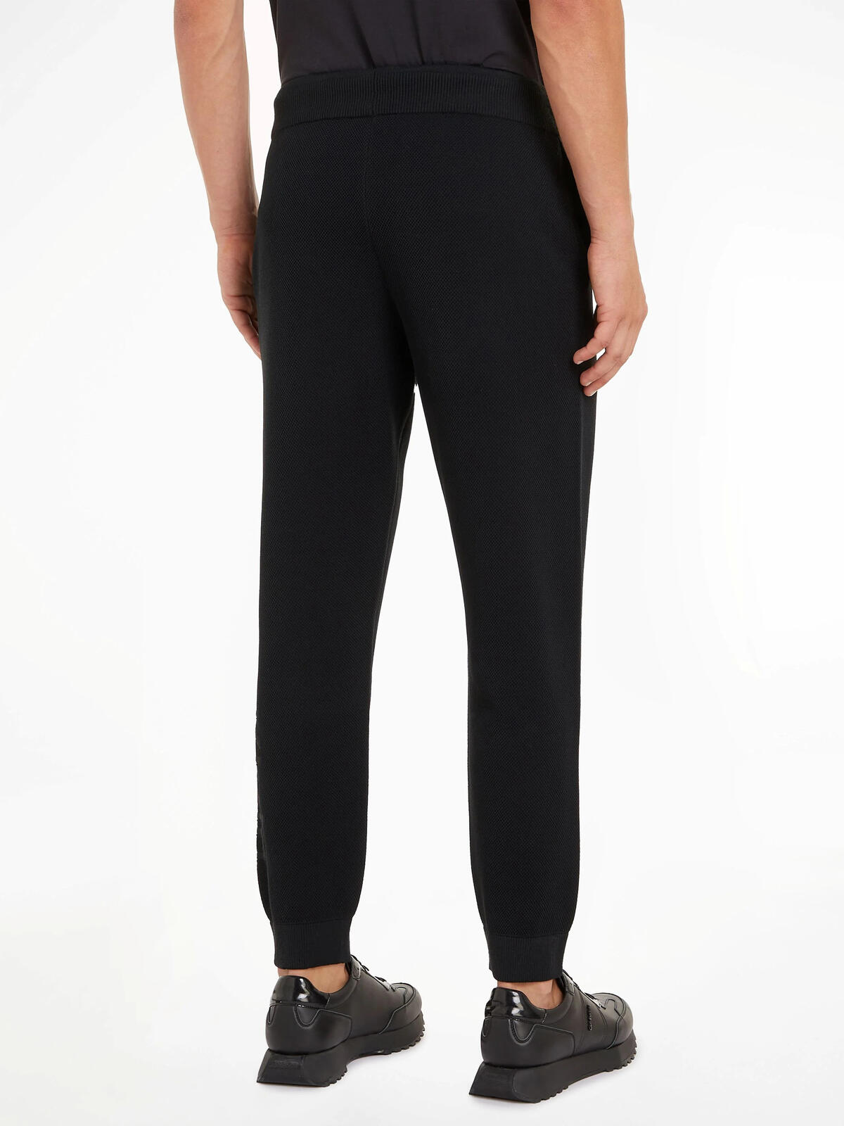 Calvin Klein PW - SWEATER PANT, BAE Siyah Erkek Eşofman Altı