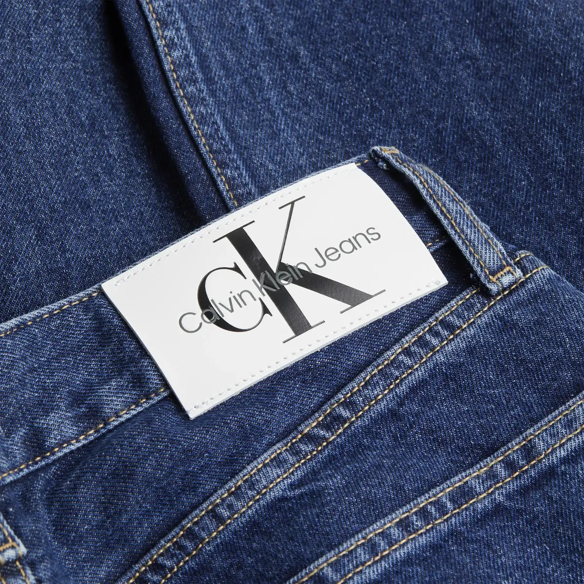 Calvin Klein AUTHENTIC STRAIGHT Erkek Lacivert Kot Pantolon