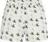 Calvin Klein MONOGRAM AOP SHORTS Kadın Beyaz Şort