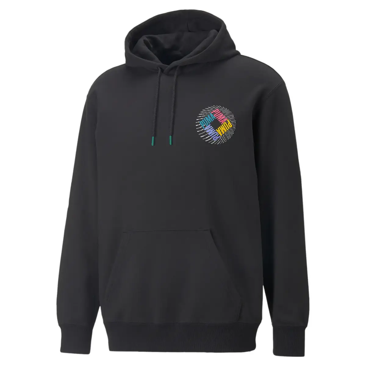 Puma SWxP Graphic Hoodie Siyah Erkek Sweathirt
