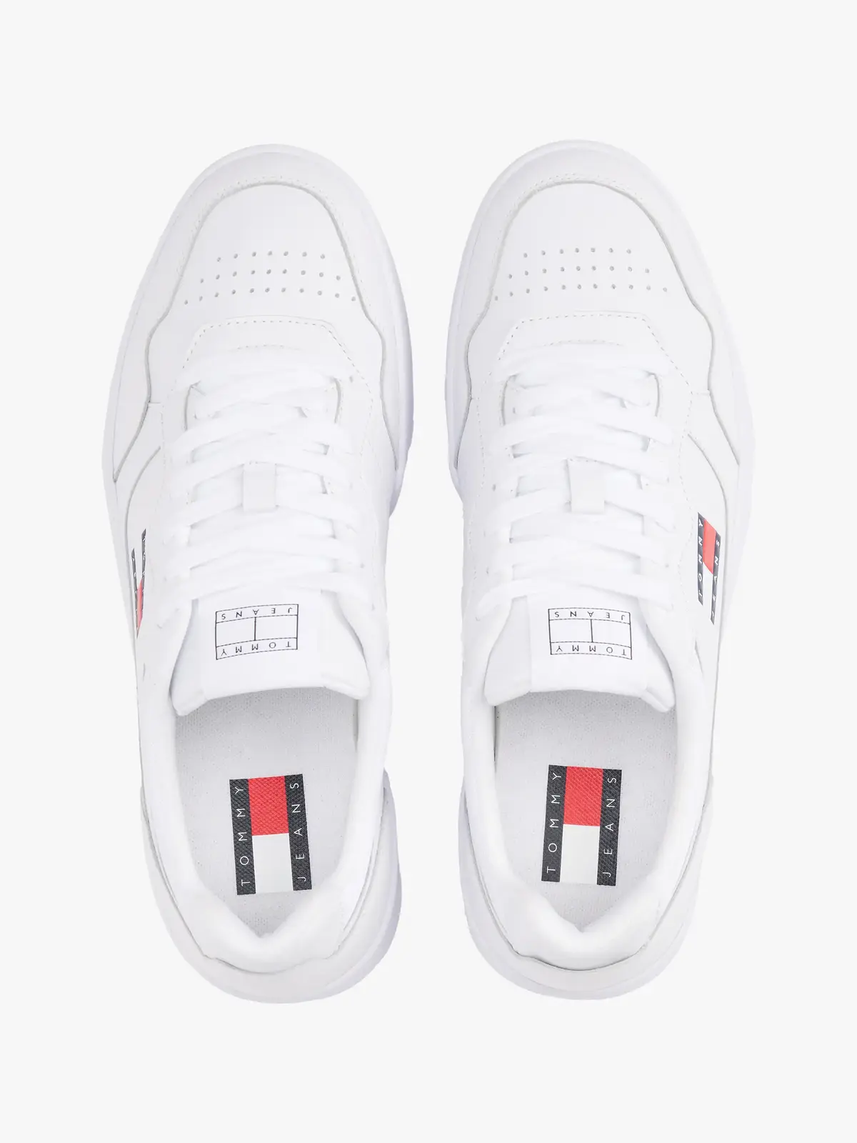Tommy Hilfiger (NEW) TJM CUPSOLE LE, YBR Beyaz Erkek Spor Ayakkabı & Sneaker
