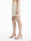 Calvin Klein SUMMER TENCEL RELAXE Kadın Krem Short