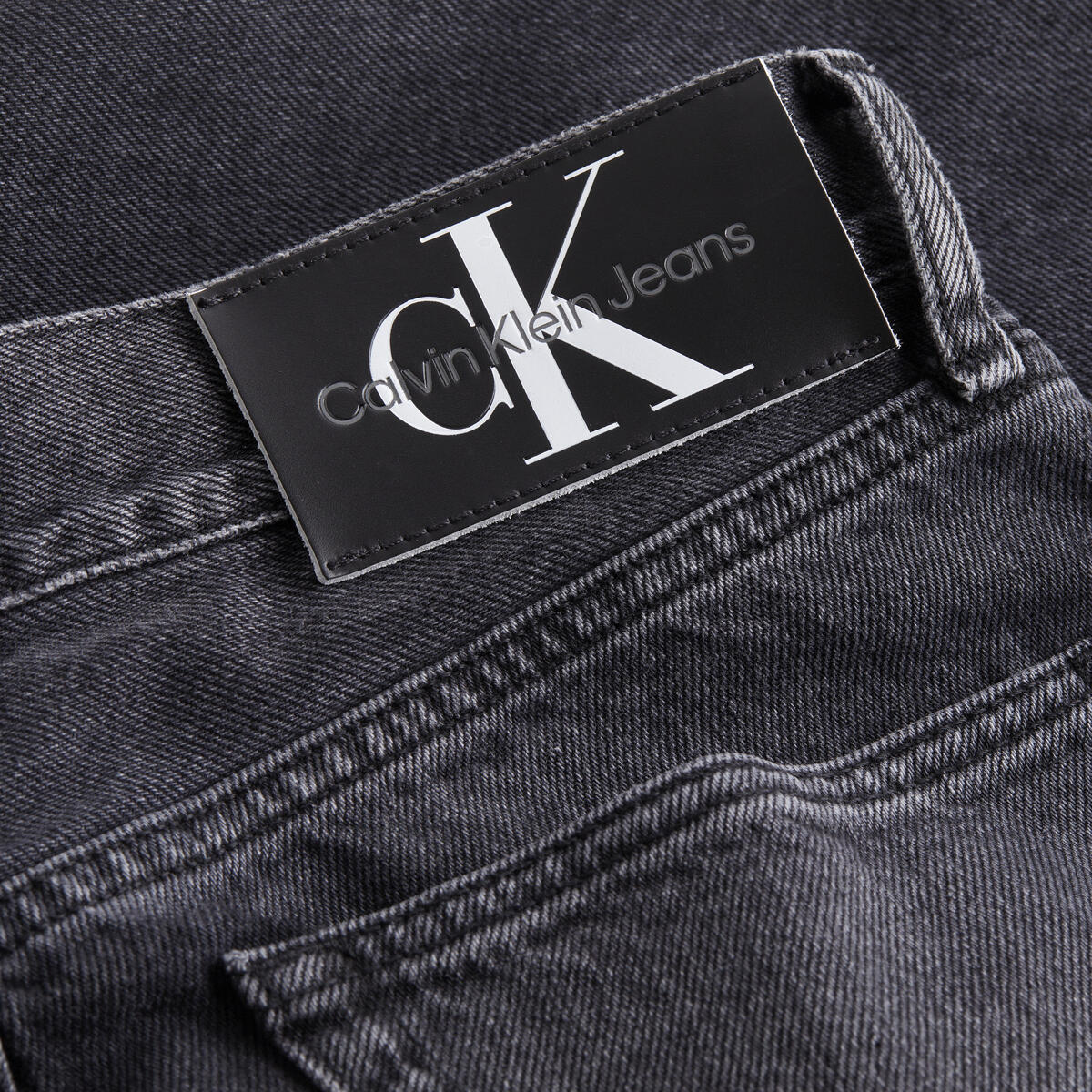 Calvin Klein AUTHENTIC STRAIGHT Erkek Antrasit Kot Pantolon