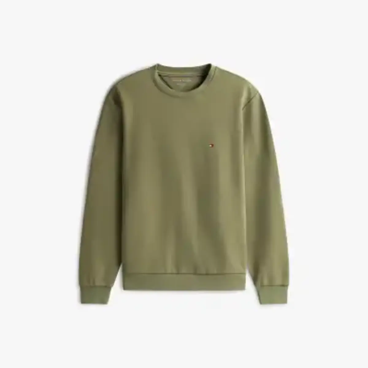 Tommy Hilfiger ESSENTIAL INTECHNO C, PLI Yeşil Erkek Sweatshirt