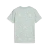 Puma FLAMING LOVE AOP Tee Mavi Kız Çocuk T-Shirt & Polo