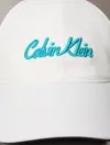 Calvin Klein 6 PANEL SSNL GRAPHIC, YAA Beyaz Kadın Şapka