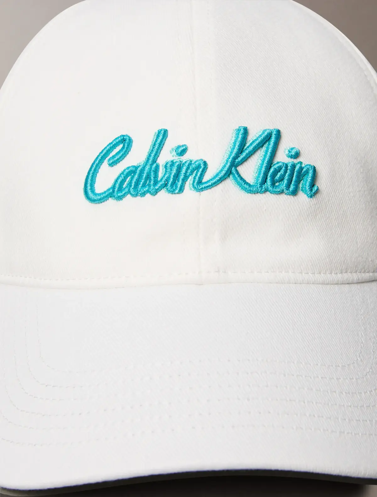 Calvin Klein 6 PANEL SSNL GRAPHIC, YAA Beyaz Kadın Şapka