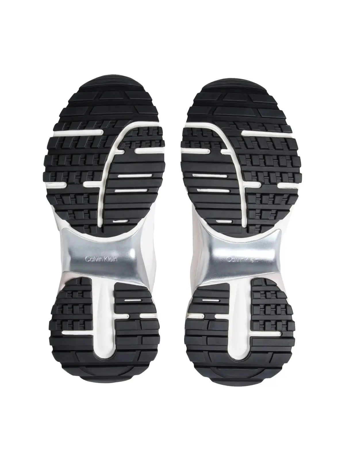 Calvin Klein HIKE RUNNER MG NYLON, 02R Beyaz Kadın Spor Ayakkabı & Sneaker