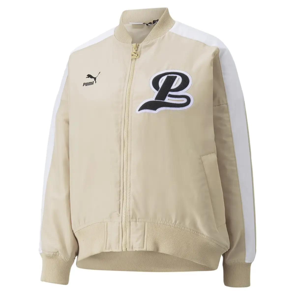 Puma Team Bomber Jacket Bej Kadın Ceket