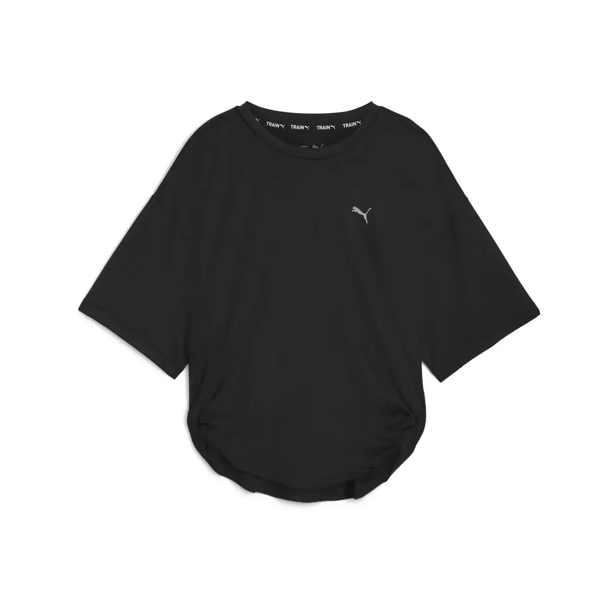 Puma STUDIO TWIST TEE Siyah Kadın T-Shirt