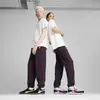 Puma DOWNTOWN Relaxed Sweatpants Mor Erkek Eşofman Altı