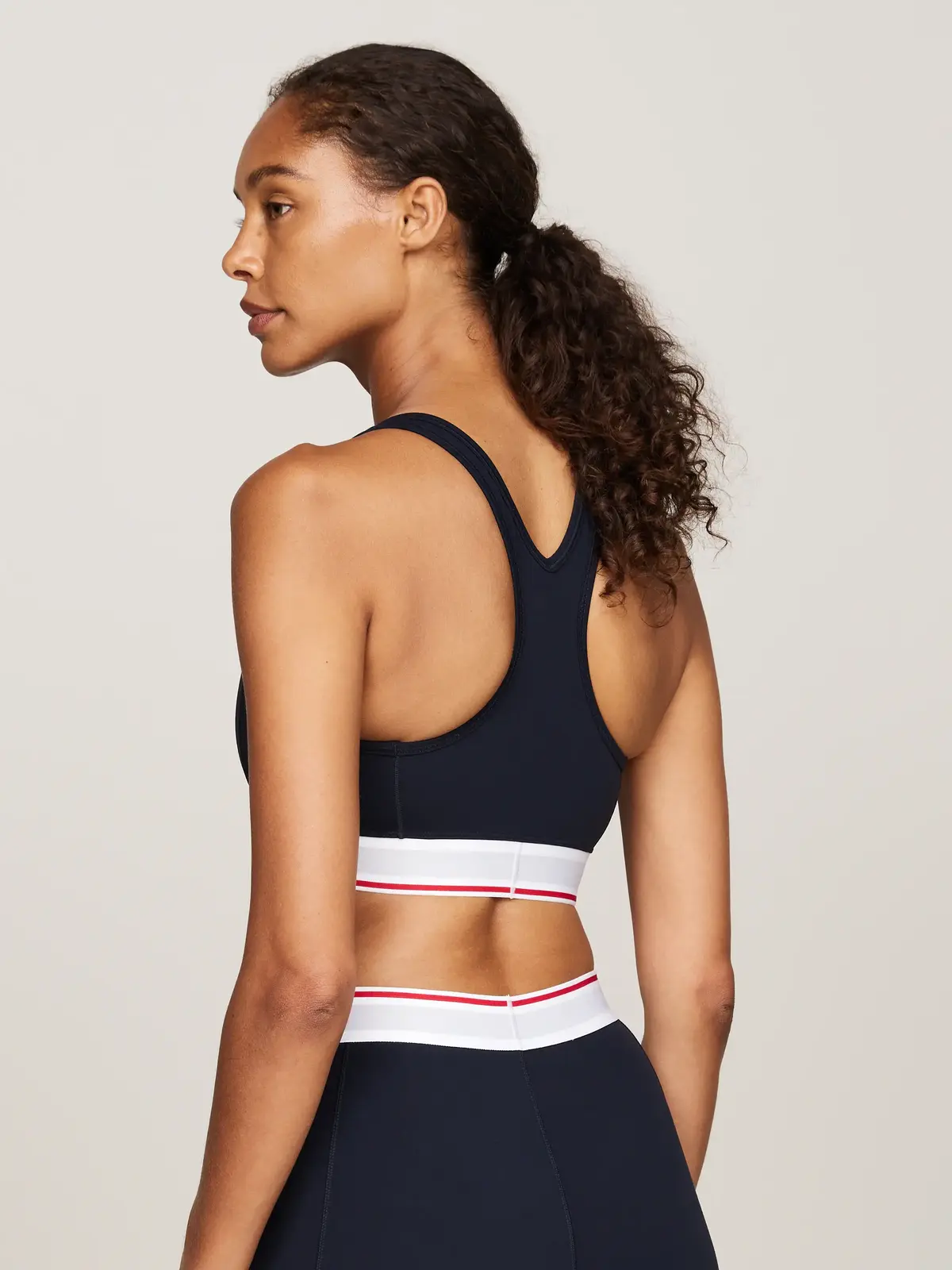 Tommy Hilfiger ESSENTIALS LOW INT T Kadın Siyah Tayt