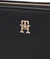Tommy Hilfiger TH LOGOTAPE CAMERA B, BDS Siyah Kadın Çanta & Cüzdan