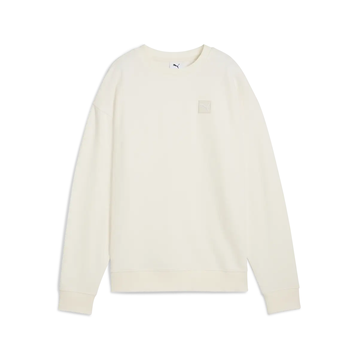 PUMA ESS ELEVATED Comfort Crew TR Kadın Krem Sweatshirt