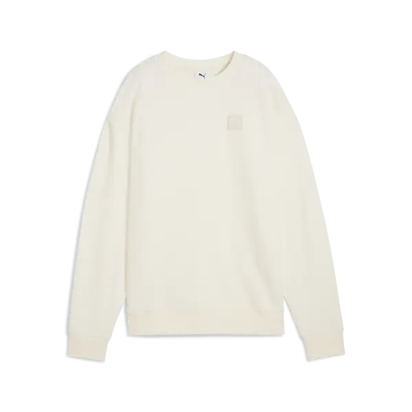 PUMA ESS ELEVATED Comfort Crew TR Kadın Krem Sweatshirt