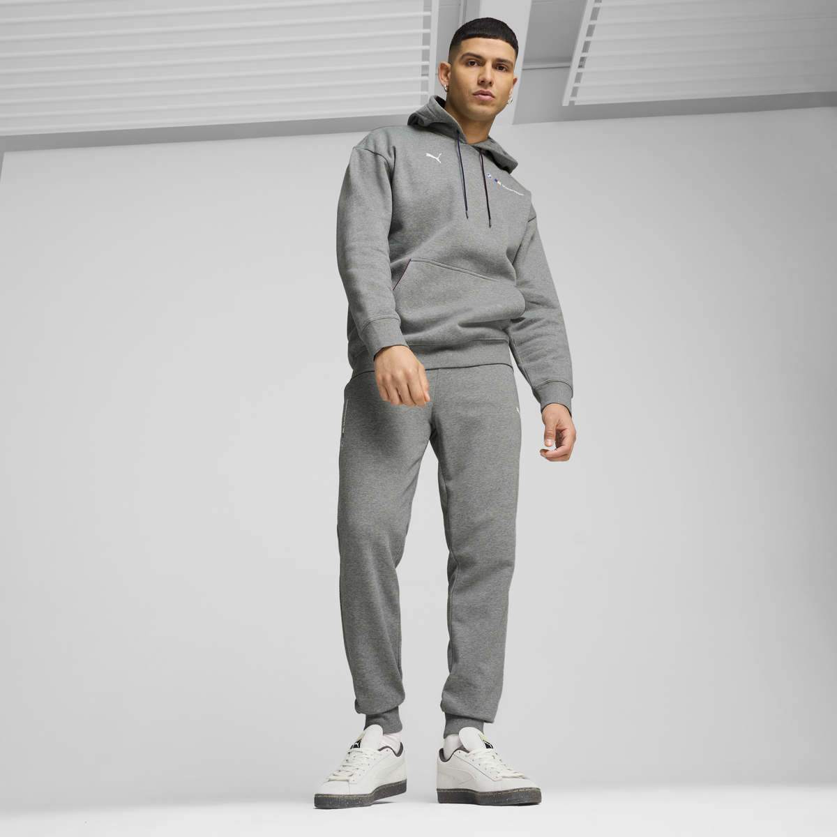 Puma BMW MMS ESS+ PANTS FT Gri Erkek Eşofman Altı