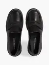 Calvin Klein CHUNKY COMBAT LOAFER Kadın Siyah Ayakkabı