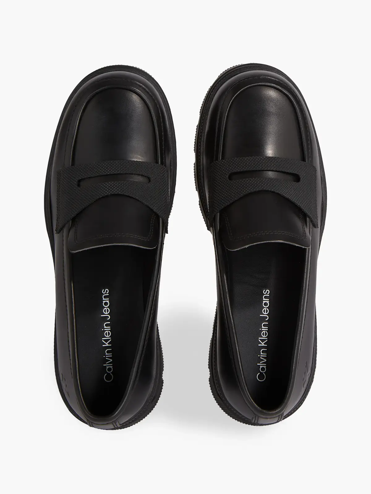 Calvin Klein CHUNKY COMBAT LOAFER Kadın Siyah Ayakkabı