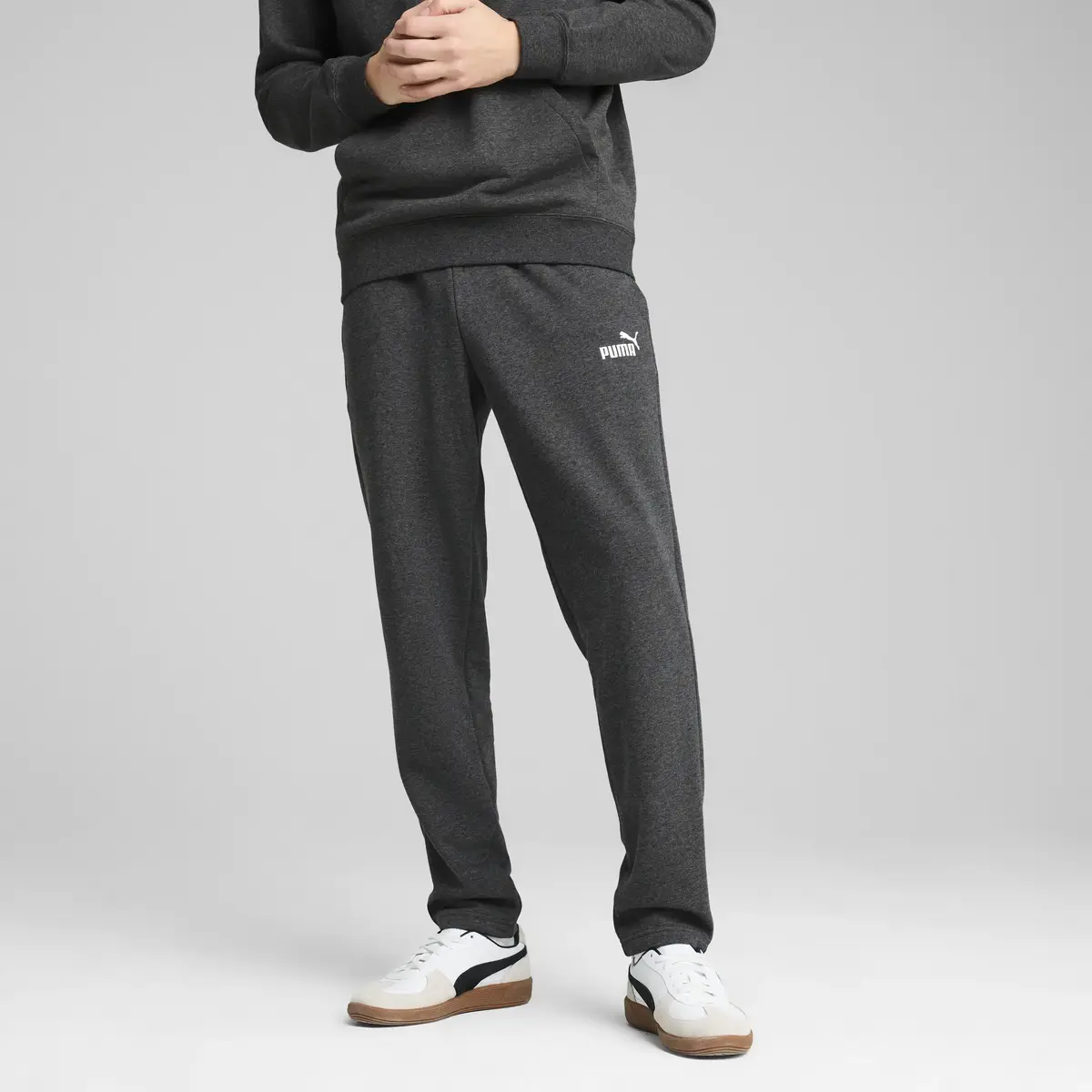 Puma ESS No. 1 Logo Sweatpants Gri Erkek Eşofman Altı