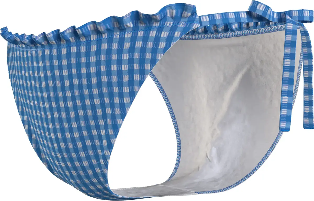 Tommy Hilfiger STRING SIDE TIE CHEE Kadın Mavi Bikini Altı