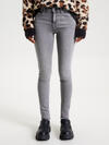 Tommy Hilfiger NORA MR SKN DG1275 Kadın Gri Kot Pantolon