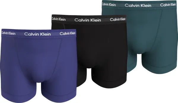 Calvin Klein TRUNK 3PK Erkek Yeşil Boxer Set