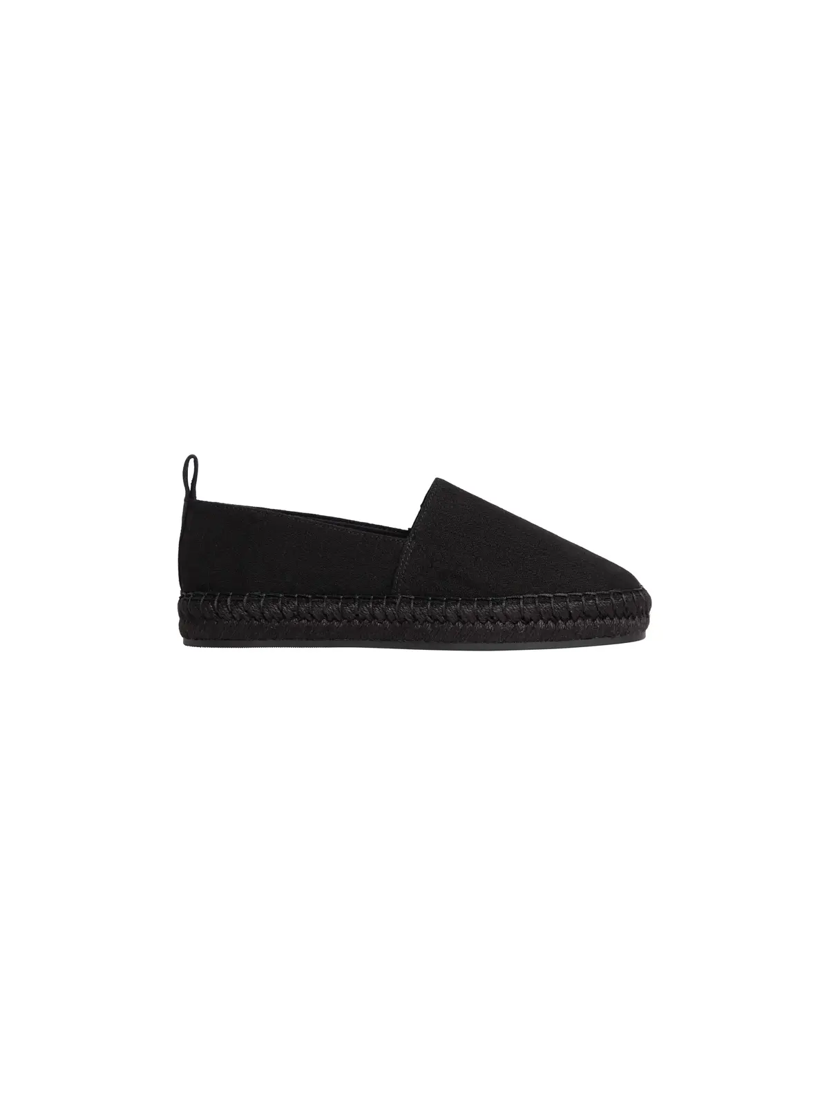 Calvin Klein OBLIQUE ESPADRILLE Siyah Kadın Espadril