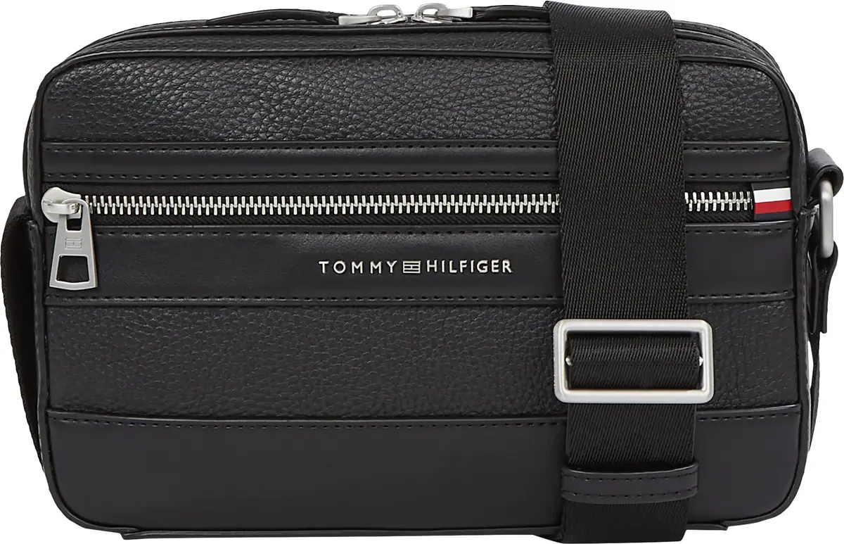 Tommy Hilfiger TH CENTRAL EW REPORT, BDS Siyah Erkek Çanta & Cüzdan